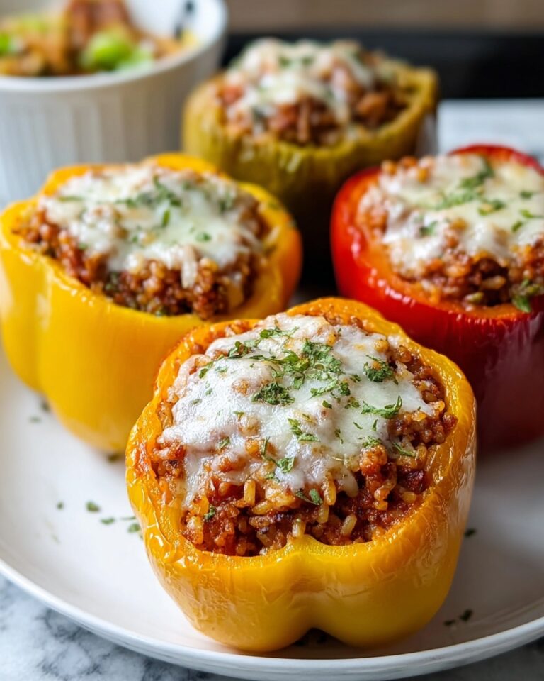 Pumpkin and Sausage Stuffed Peppers Recipe