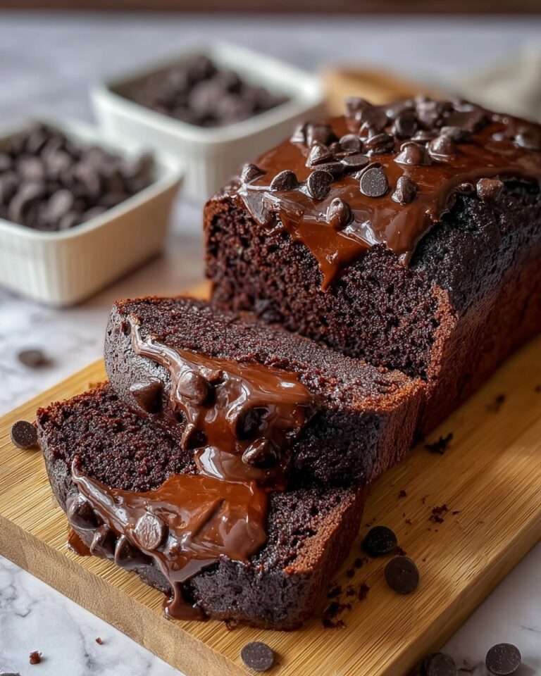 Hot Fudge Brownie Bread Recipe