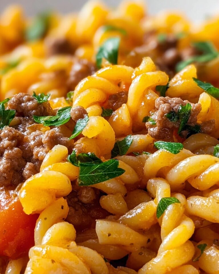 One Pot Beef Taco Pasta Recipe