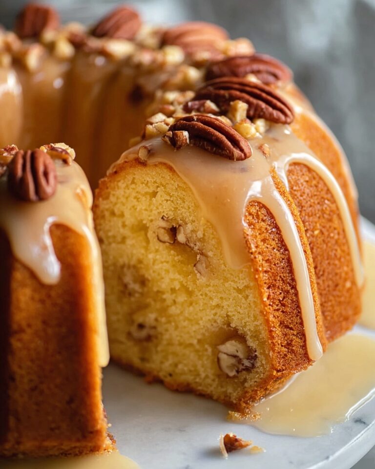 Butter Pecan Pound Cake Recipe