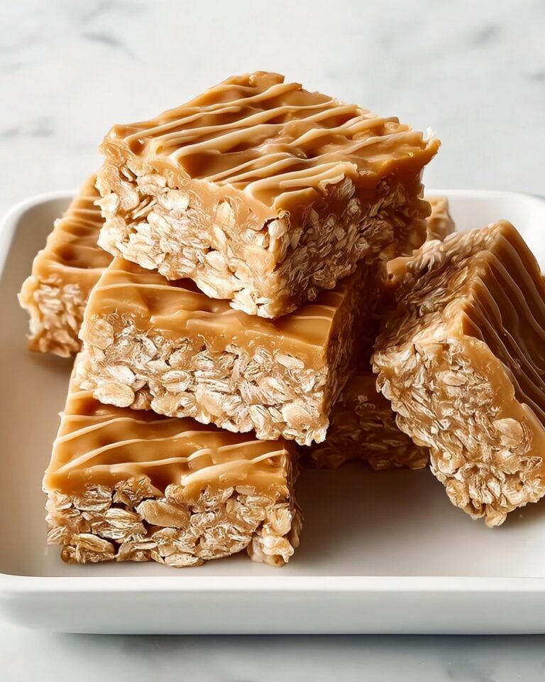Peanut Butter Oatmeal Bars Recipe