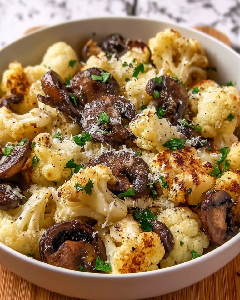 Garlic Cauliflower Mushroom Skillet: Easy One-Pan Recipe
