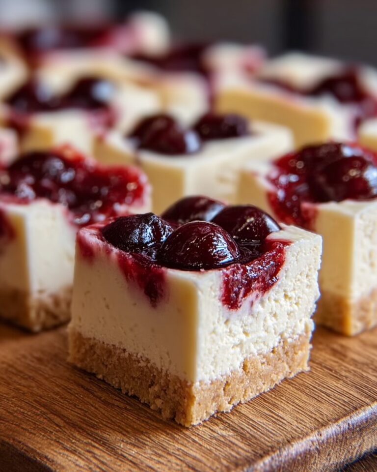 Cherry Cheesecake Bars Recipe