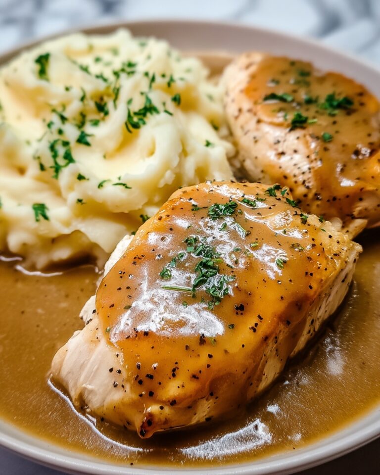 Easy Crock Pot Chicken and Gravy Recipe