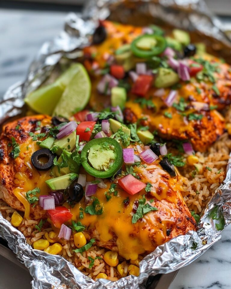 Santa Fe Chicken Foil Packets Recipe