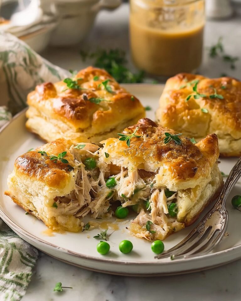 Chicken and Mushrooms Biscuits Bake Recipe