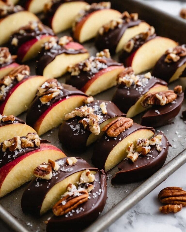 Chocolate Turtle Apple Slices Recipe