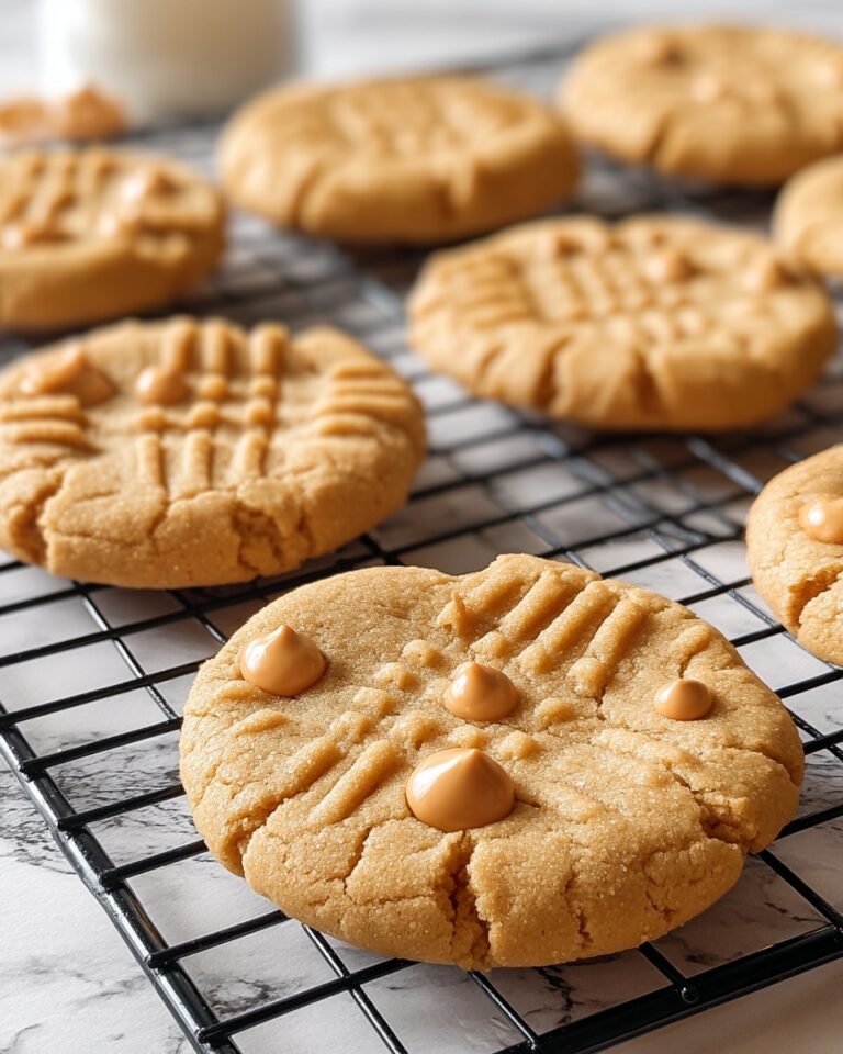Soft Peanut Butter Cookies Recipe