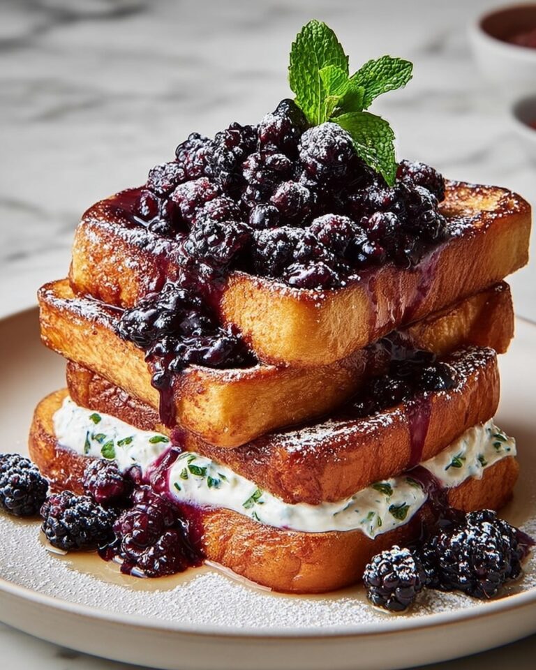 Blackberry Compote French Toast Recipe