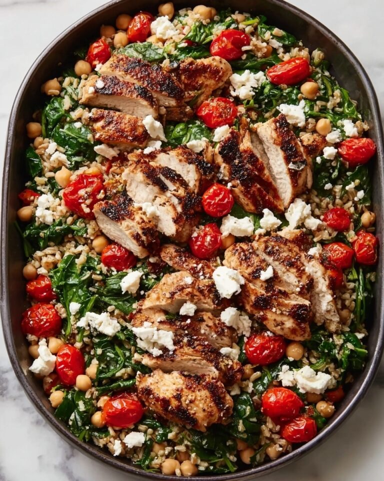 Greek Chicken and Lemon Rice (30 Minutes, One-Pot) Recipe