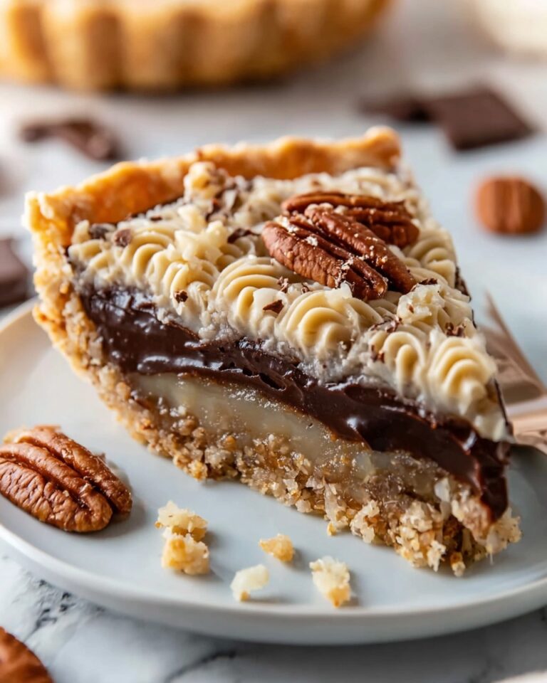 No-Bake German Chocolate Pie Recipe