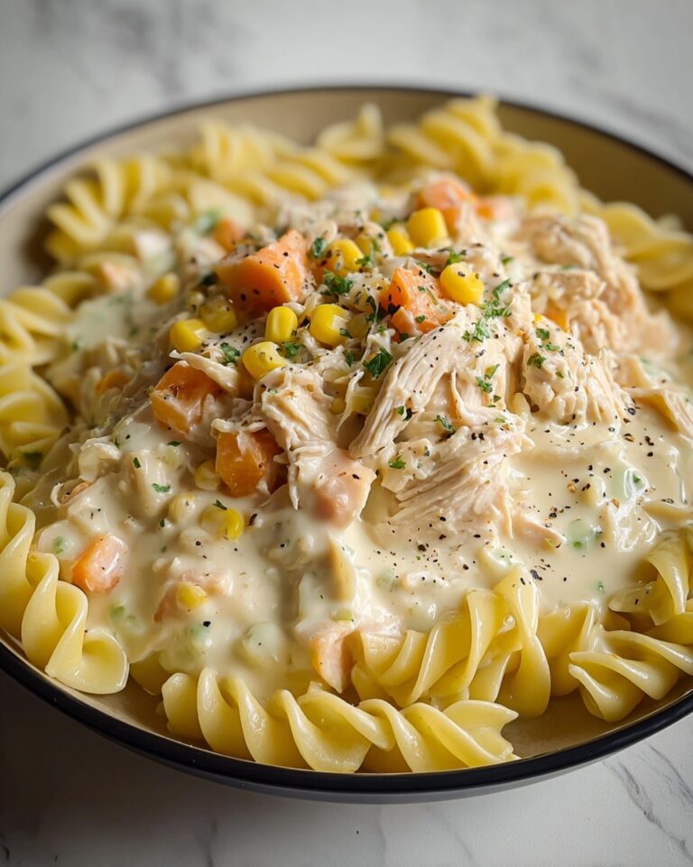 Creamy Ranch Chicken & Noodles Recipe