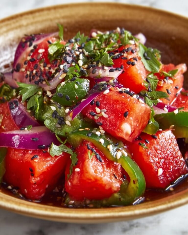 Watermelon Shiso Salad Recipe