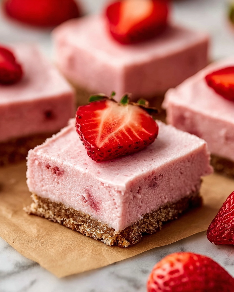 Strawberry White Chocolate Brownies Recipe - Recipe Image