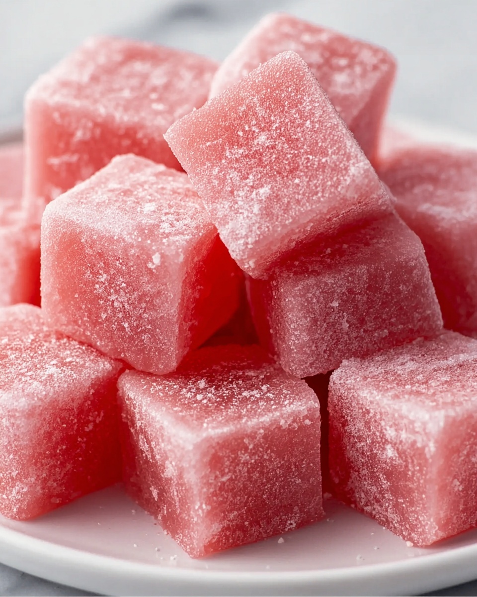 Watermelon Mochi Recipe - Recipe Image