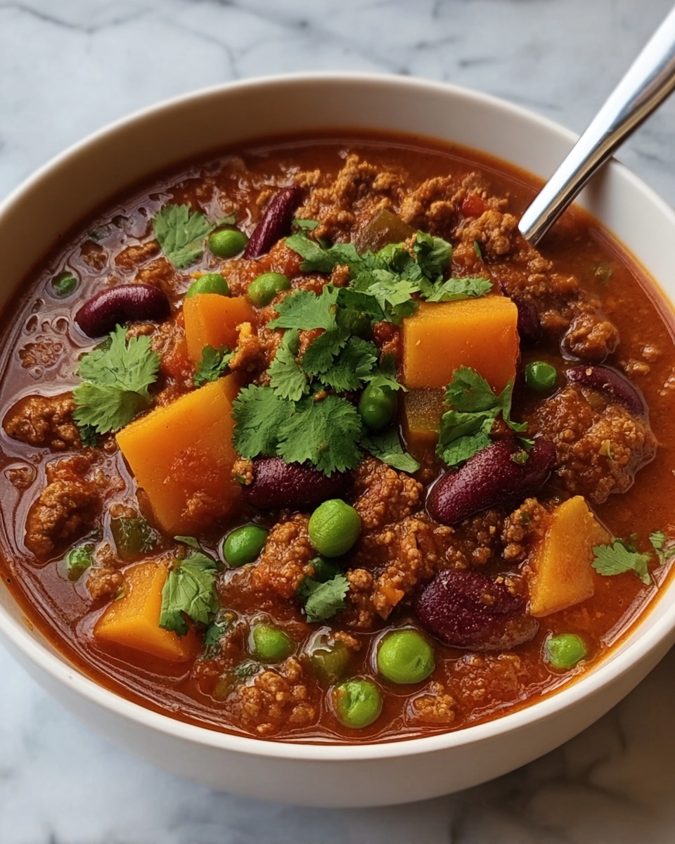Sweet Potato Chili with Cocoa and Lime Recipe - Recipe Image