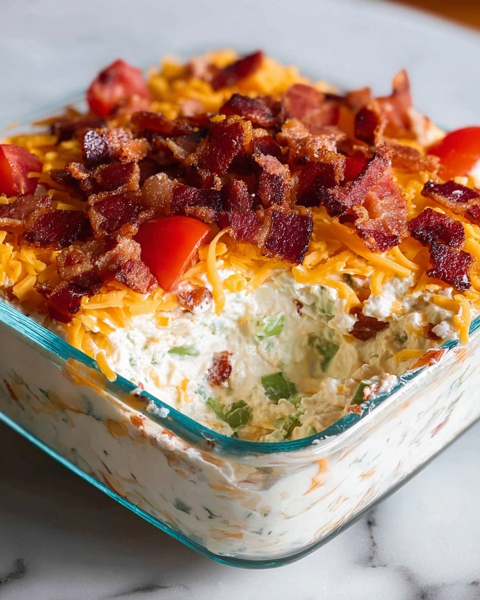 Easy BLT Dip: The Ultimate Party Appetizer Recipe - Recipe Image
