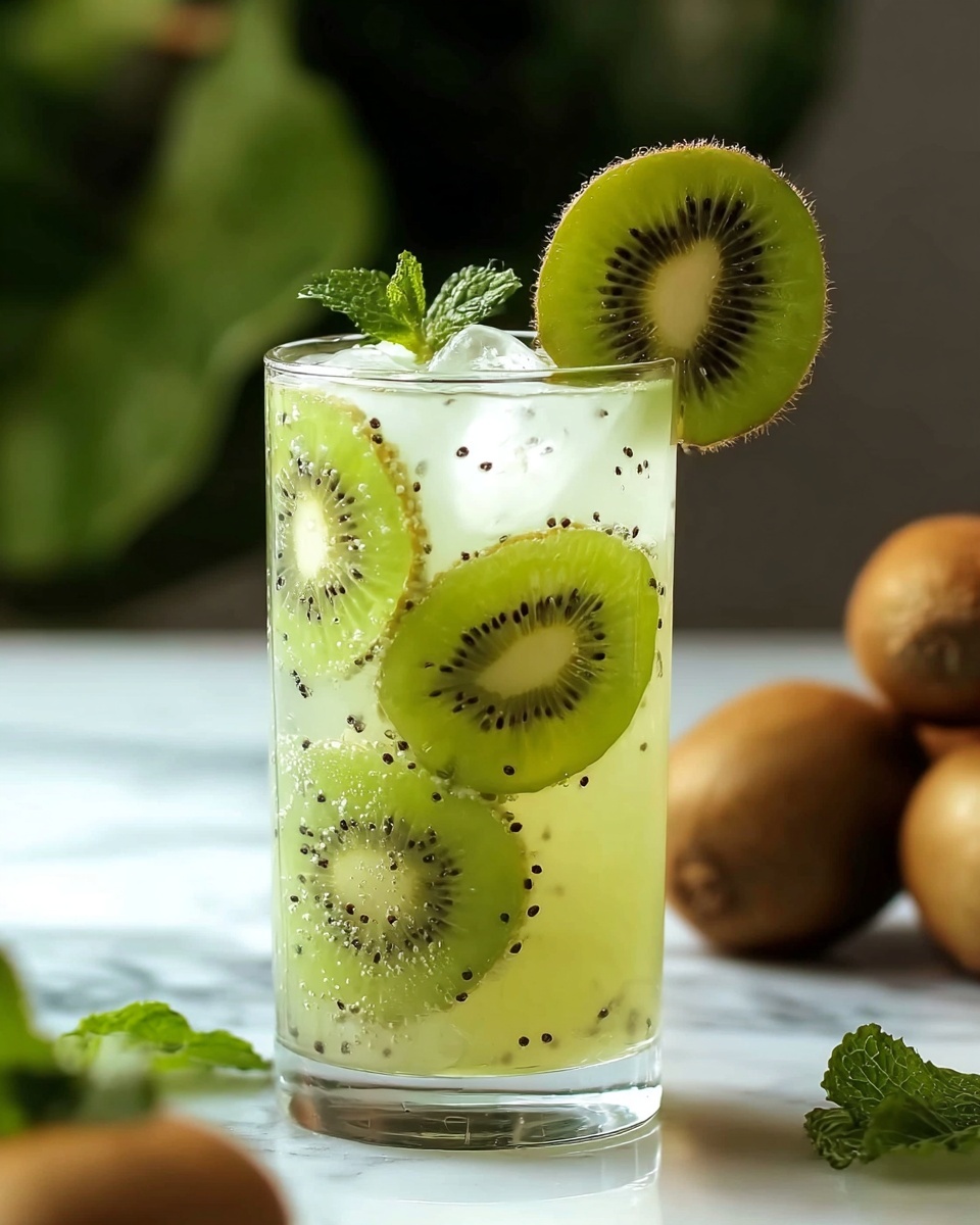 Fresh Kiwi Lemonade Recipe - Recipe Image