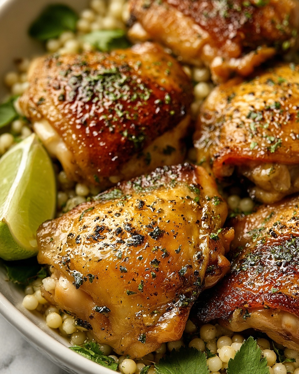 Cilantro Lime Chicken Thighs Recipe - Recipe Image