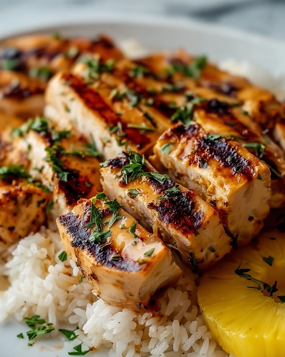 Pineapple Chicken and Rice Recipe - Recipe Image