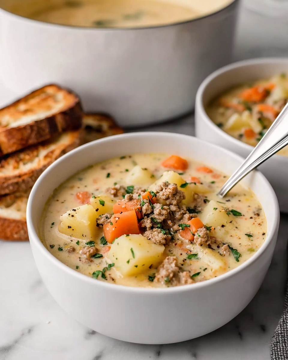 Cheeseburger Soup Recipe - Recipe Image