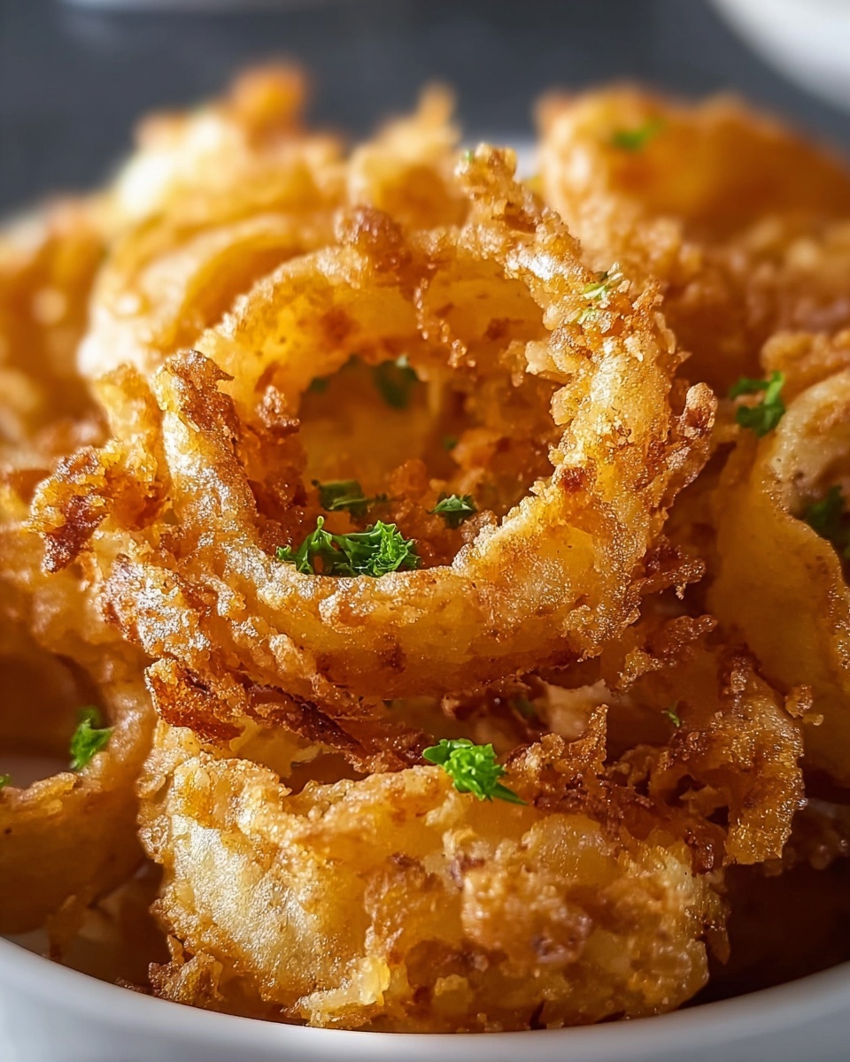 Crispy Mini Blooming Onions in Air Fryer Recipe - Recipe Image