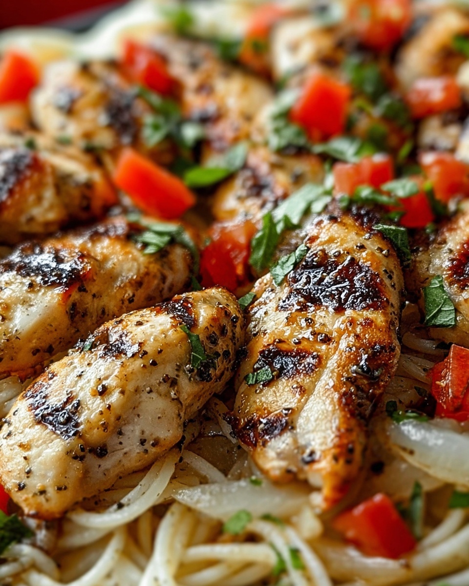 Bruschetta Chicken Pasta Recipe - Recipe Image