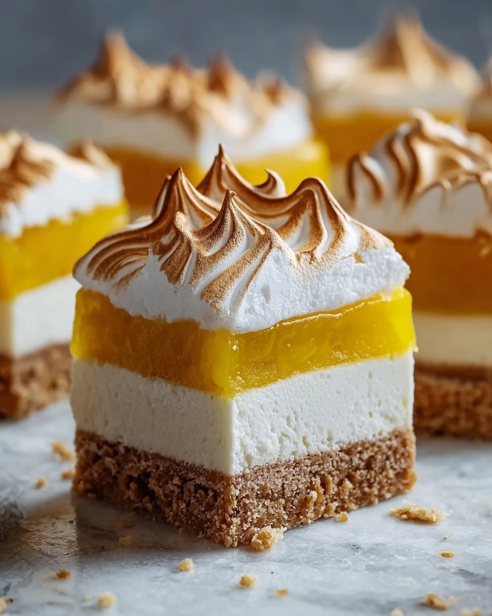 Lemon Meringue Bars Recipe - Recipe Image