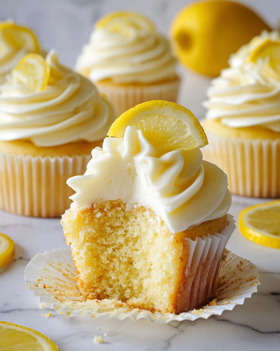 Lemon Cupcakes Recipe - Recipe Image