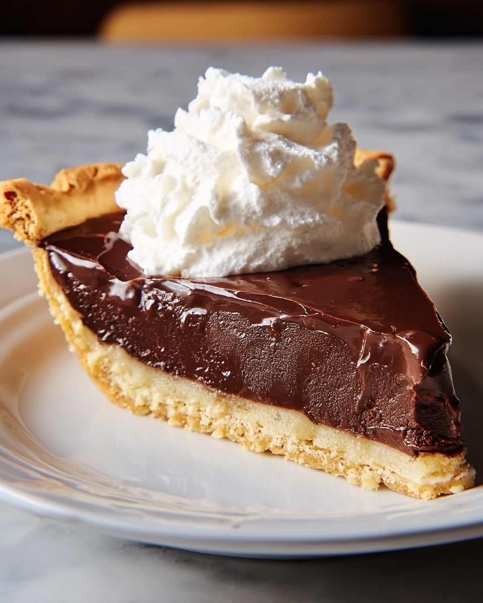 Hot Fudge Pie Recipe - Recipe Image