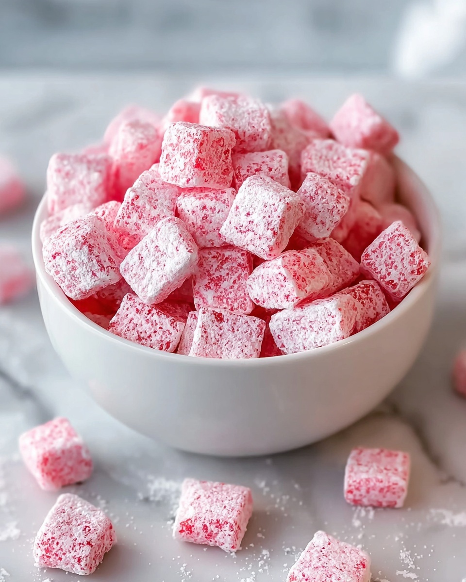 Easy Strawberry Shortcake Puppy Chow Recipe - Recipe Image