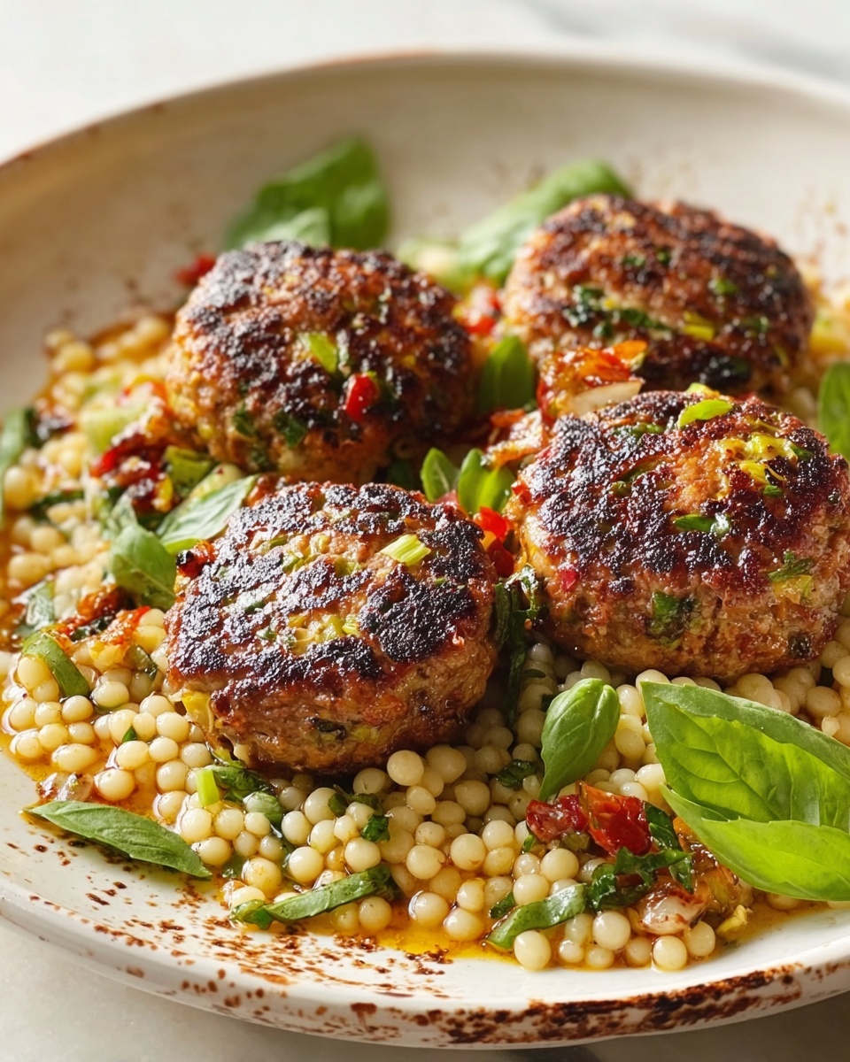 Herby Greek Chicken Meatballs Recipe - Recipe Image