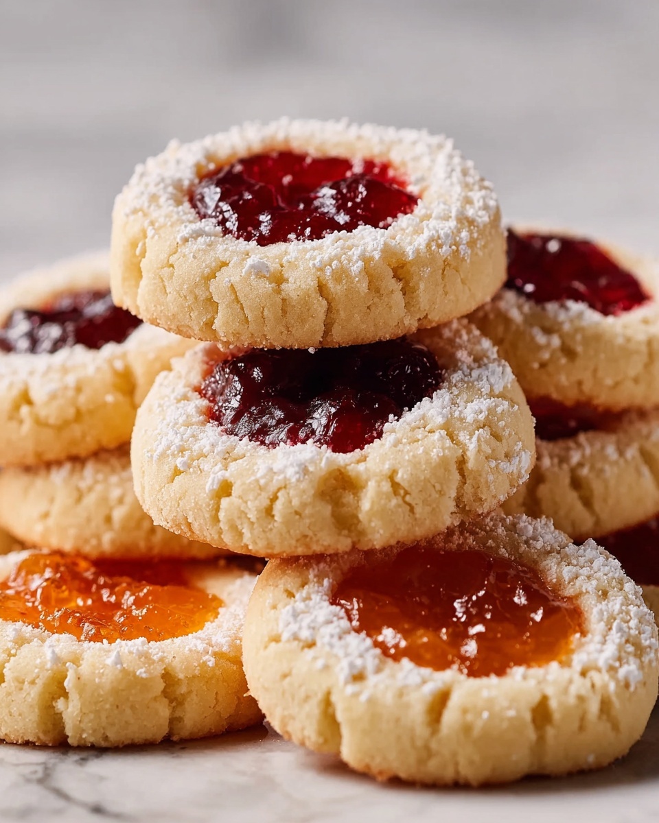 Thumbprint Cookies with Fruit Jam Recipe - Recipe Image
