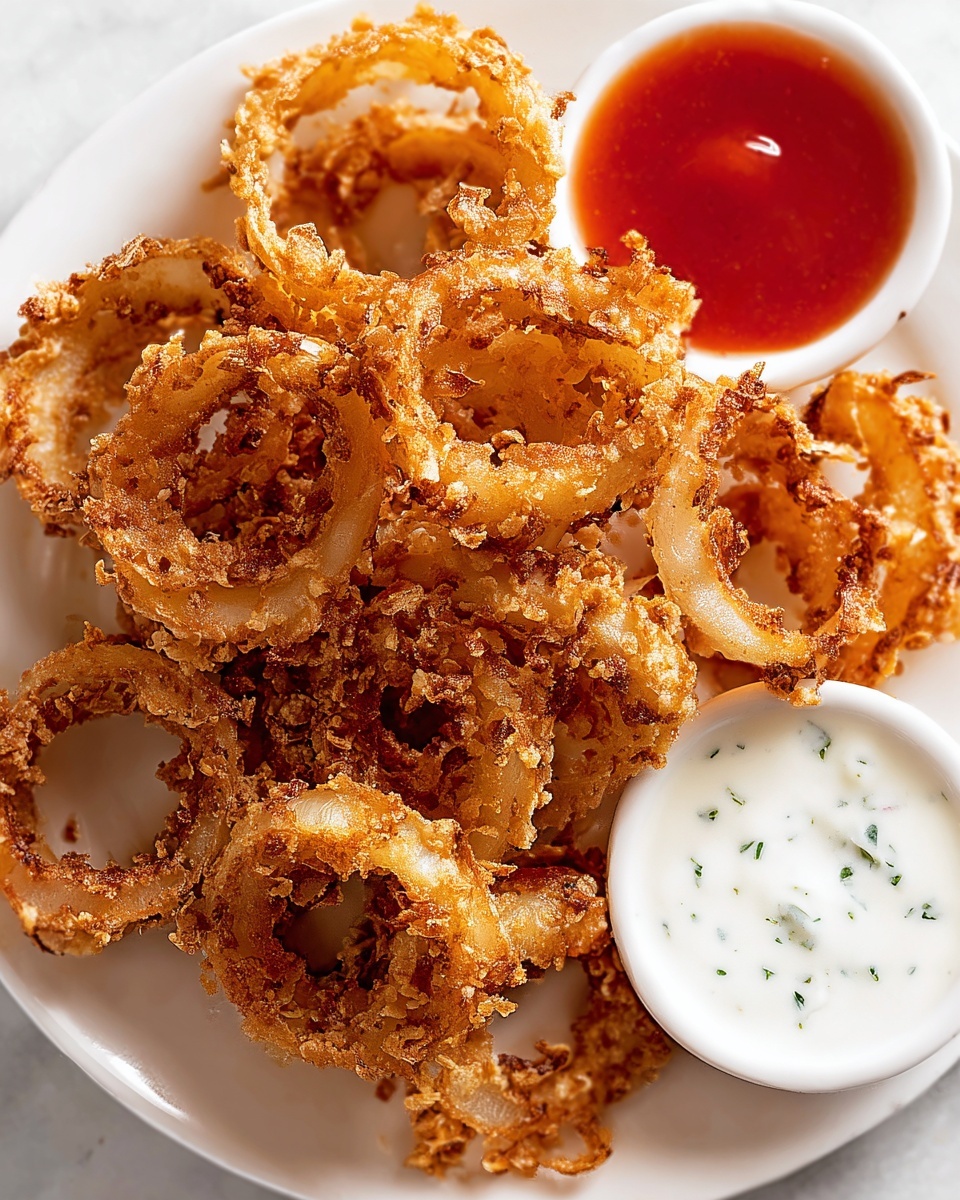 Crispy Fried Calamari with Lemon Wedges and Dipping Sauces Recipe - Recipe Image