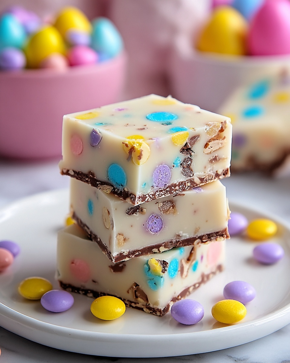 Easter Candy Fudge Recipe - Recipe Image