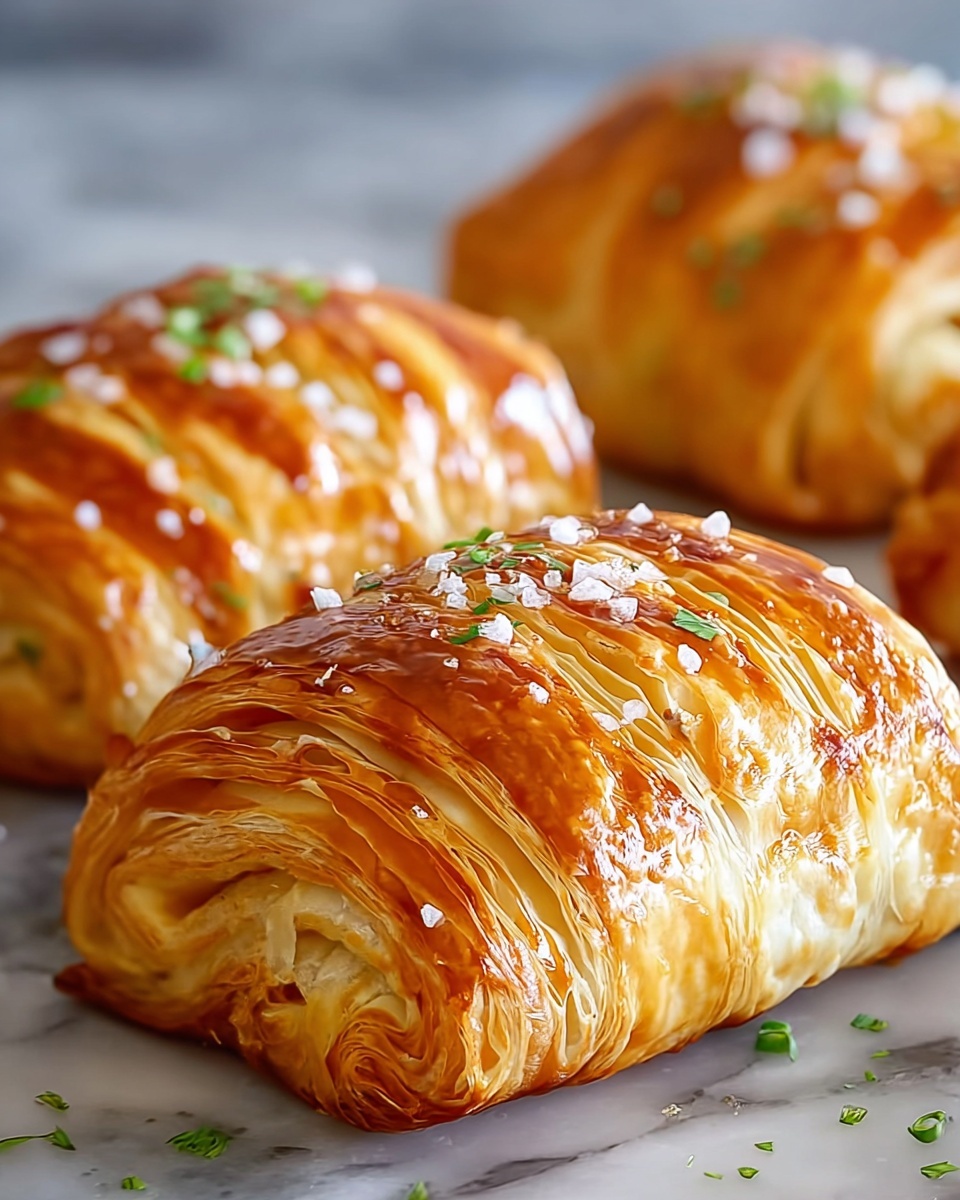 Fastest Puff Pastry Chicken Appetizer Recipe - Recipe Image