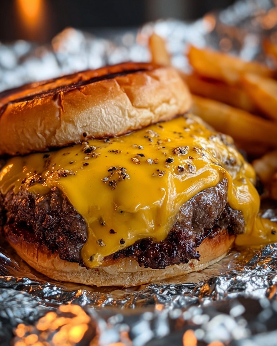 Cheeseburger Hobo Foil Packets Recipe - Recipe Image