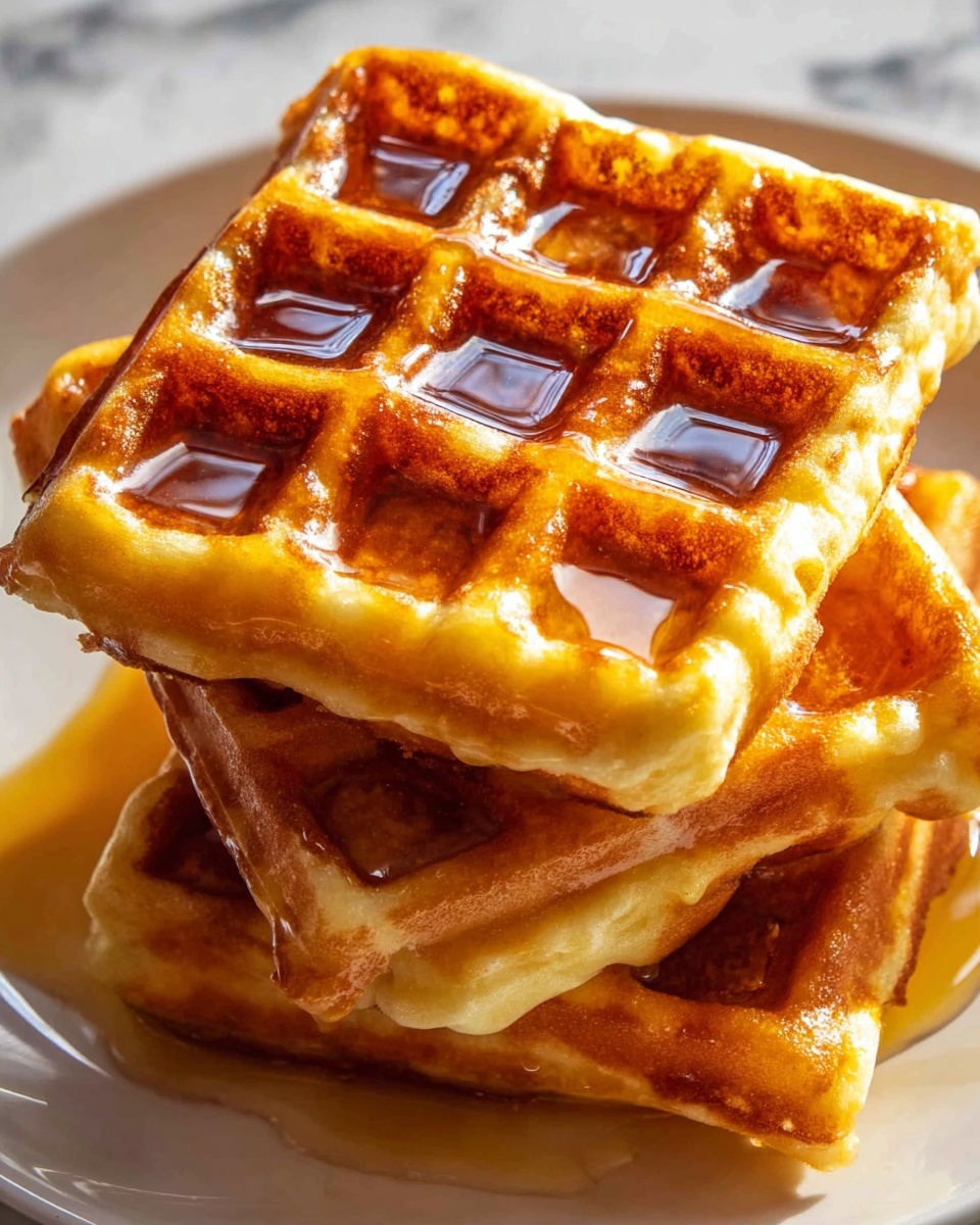 Easy Gluten-Free Oat Waffles Recipe - Recipe Image