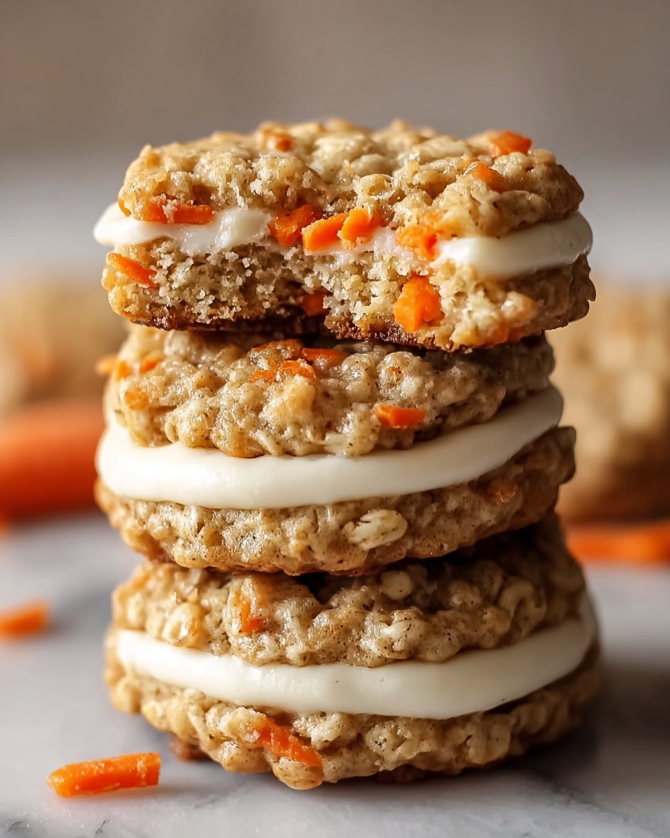 Flavorful Carrot Cake Cheesecake Cookies Recipe - Recipe Image