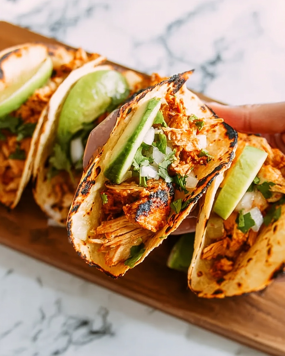 Authentic Mexican Chicken Street Tacos Recipe - Recipe Image