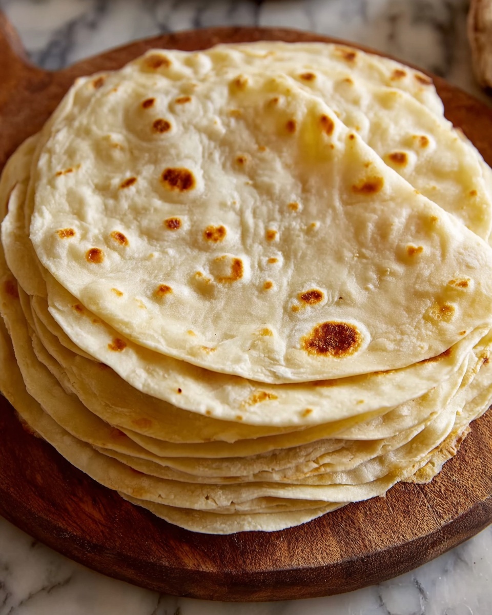Homemade Flour Tortillas from Scratch Recipe - Recipe Image
