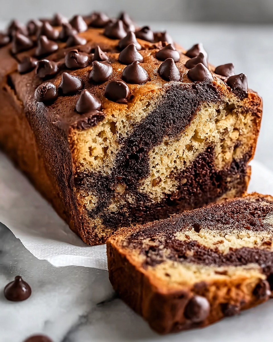 Super Moist Chocolate Chip Banana Bread Recipe - Recipe Image