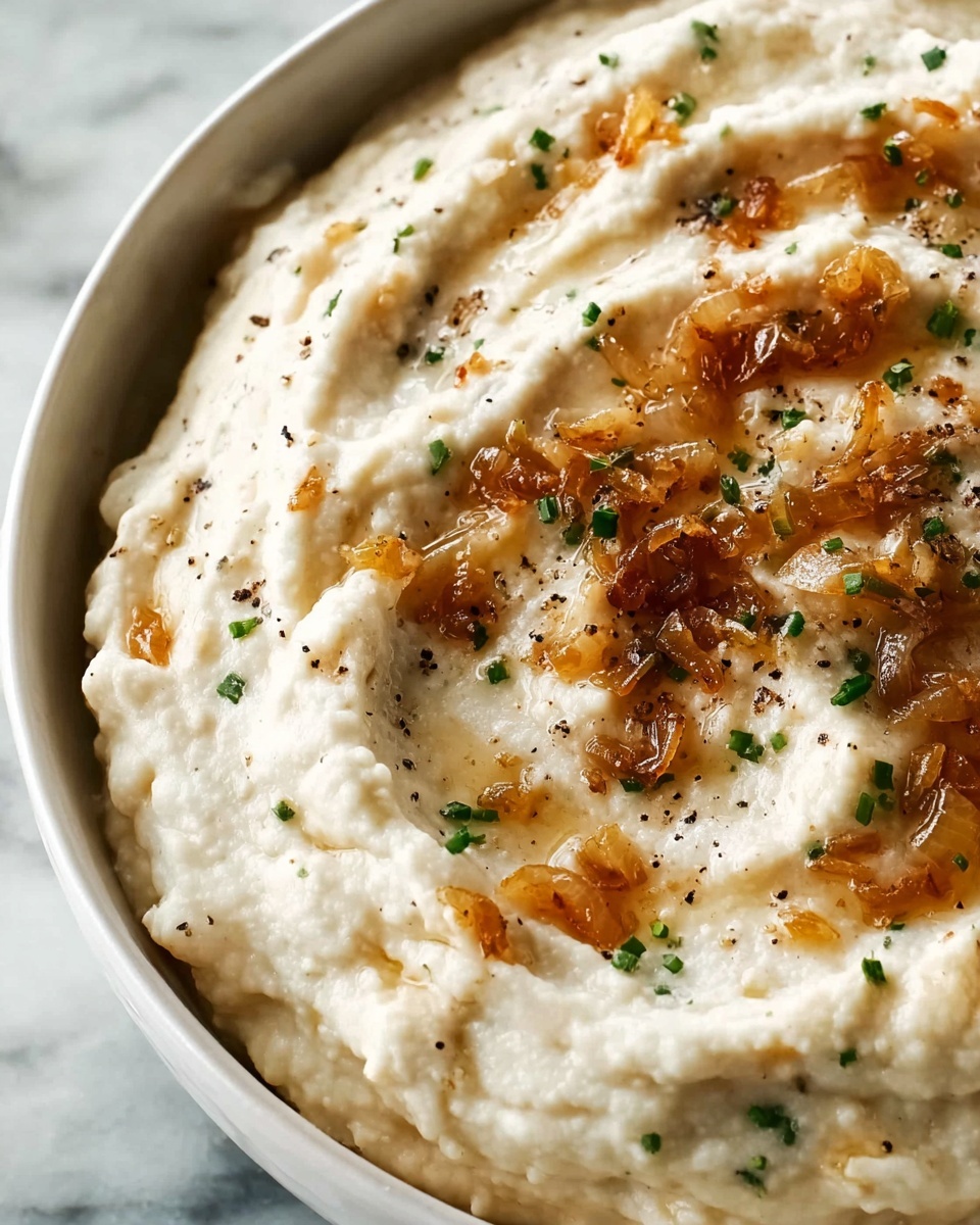 Caramelized Onion Dip with Parmesan and Mozzarella Recipe - Recipe Image