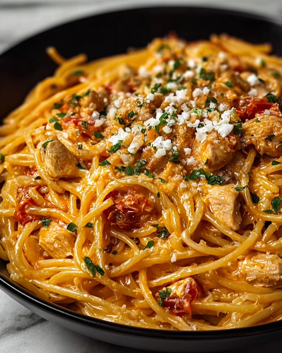 Rotel Chicken Spaghetti Casserole Recipe - Recipe Image