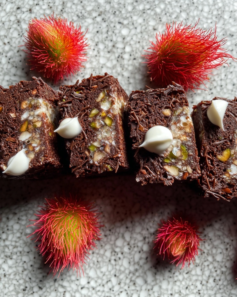 Summer Black Sesame Coconut Chocolate Candy Recipe - Recipe Image