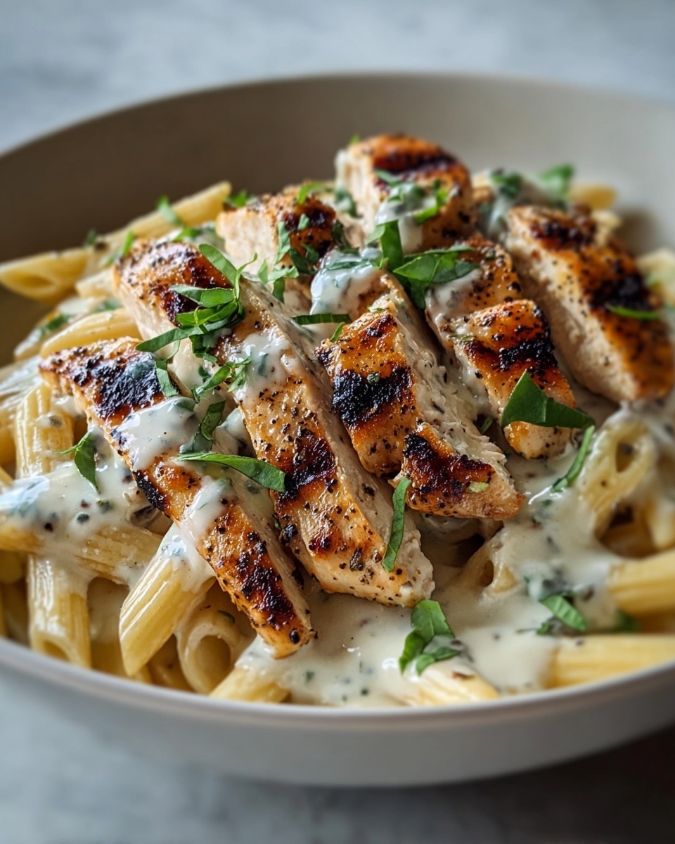 Crispy Chicken Alfredo Bliss Recipe - Recipe Image
