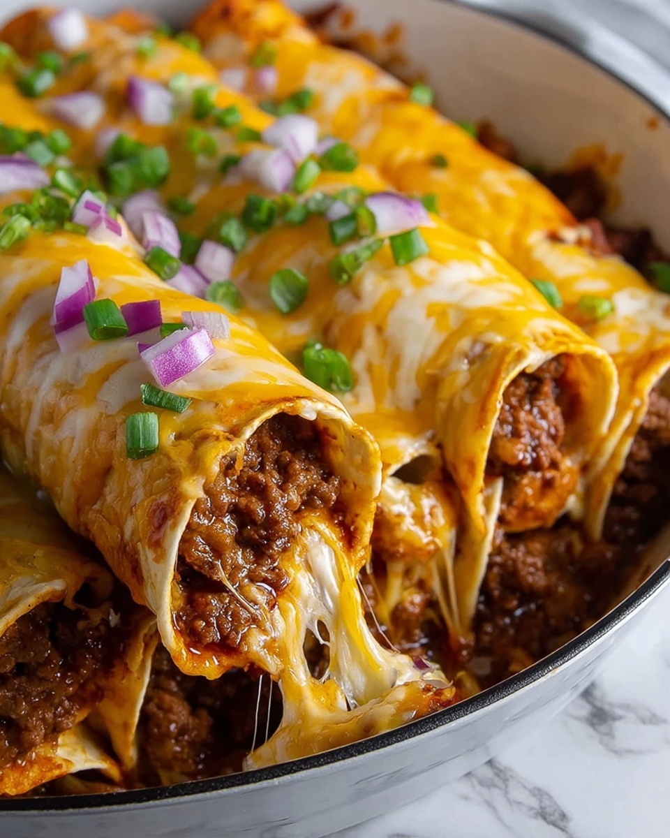 Cheesy Beef Taco Roll-Ups Recipe - Recipe Image