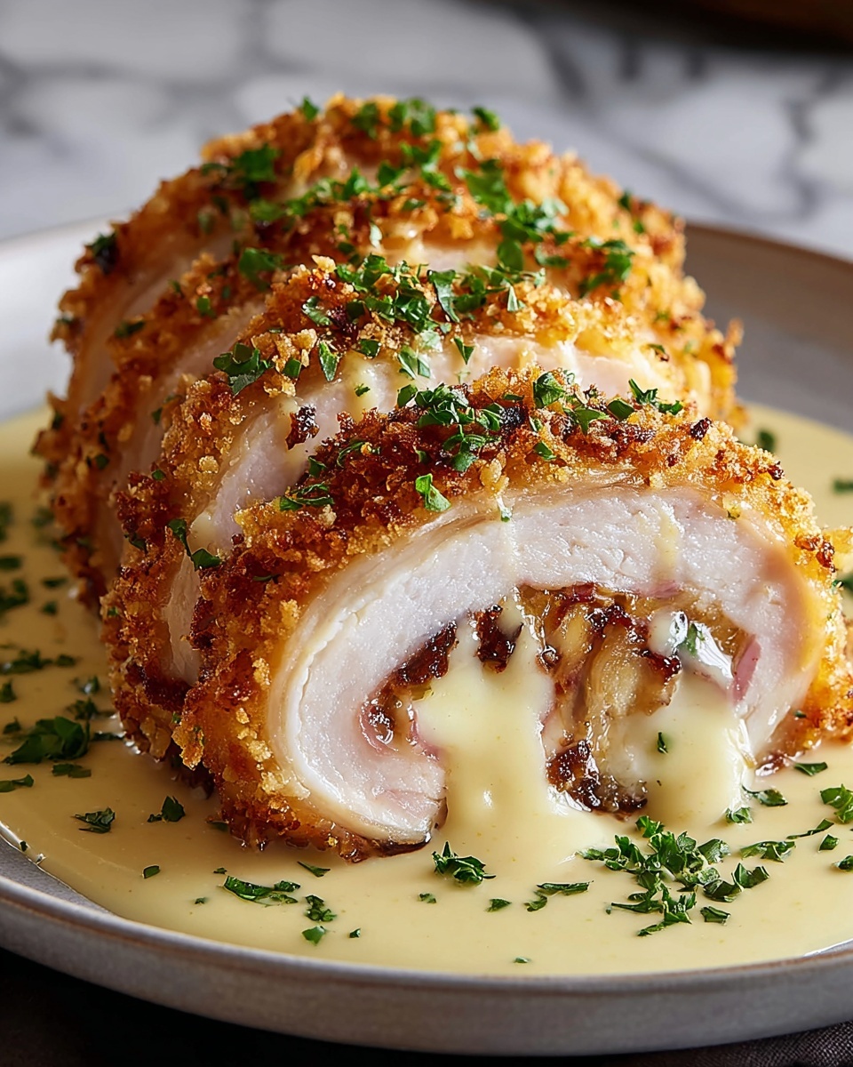 Easy Chicken Cordon Bleu Recipe - Recipe Image