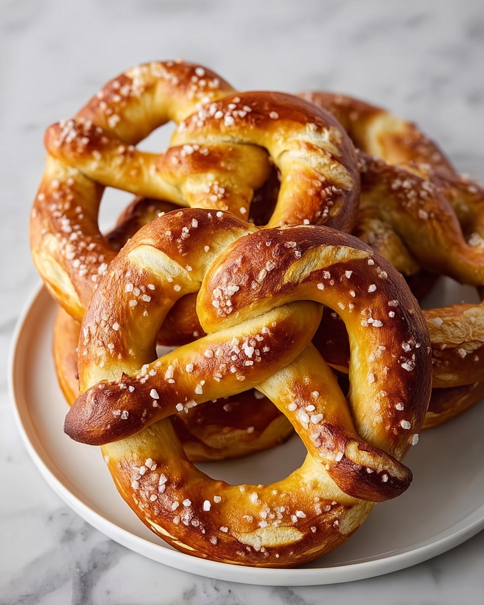 Homemade Soft Pretzels Recipe - Recipe Image