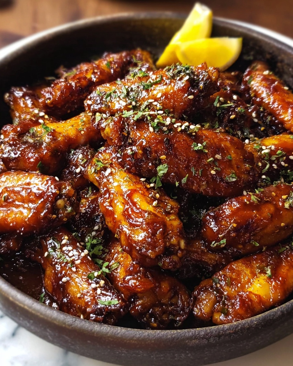 Spicy Orange Chicken Wings Recipe - Recipe Image